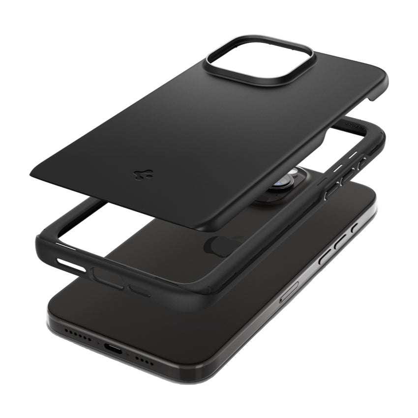 Spigen Thin Fit for iPhone 15 Pro Max - Black