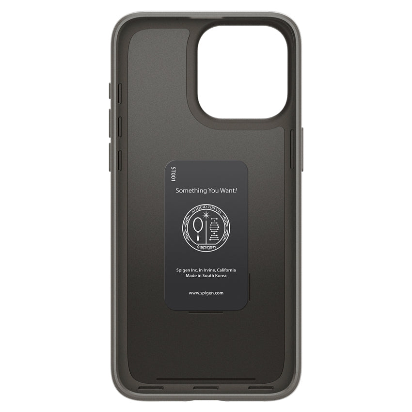 Spigen Thin Fit for iPhone 15 Pro Max - Gunmetal