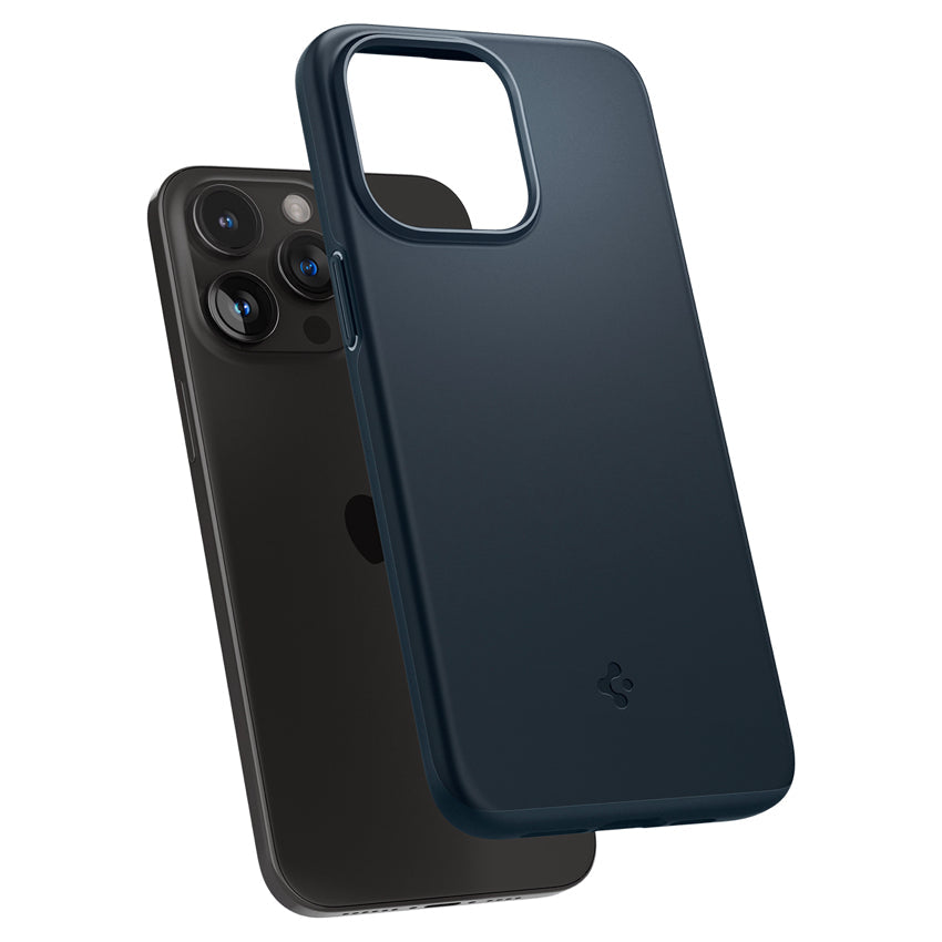 SPIGEN Thin Fit for iPhone 15 Pro Max - Metal Slate