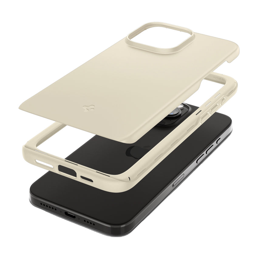 Spigen Thin Fit for iPhone 15 Pro Max - Mute Beige