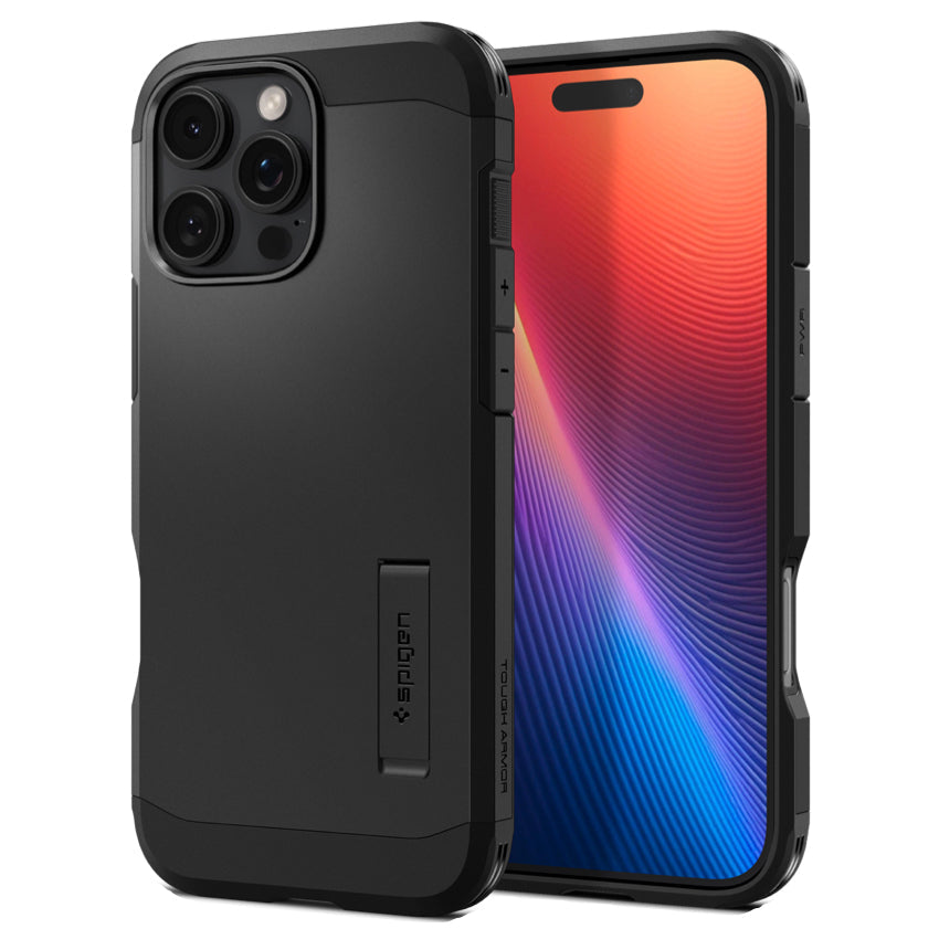 iPhone 16 Pro Max Case Spigen Tough Armor Magfit - Black