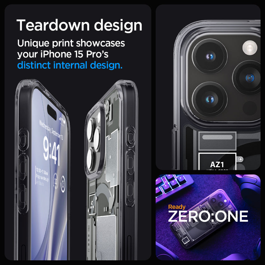 SPIGEN Ultra Hybrid MagFit Zero One for iPhone 15 Pro - Zero One