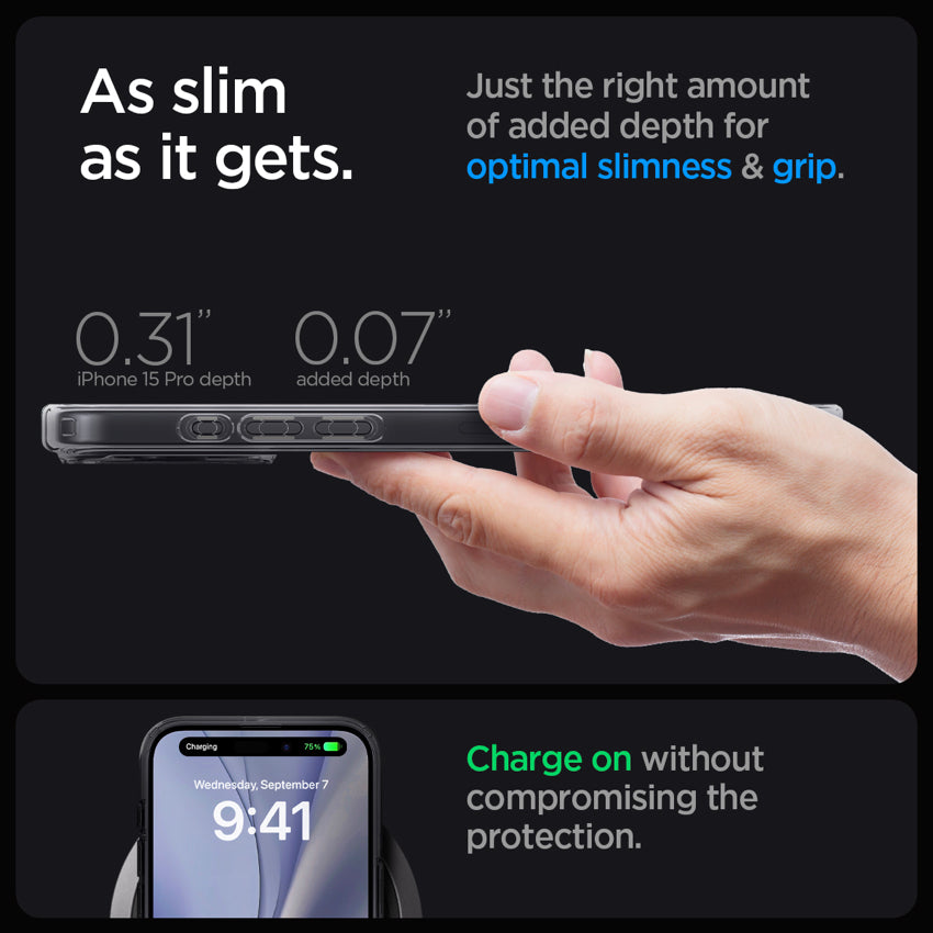 SPIGEN Ultra Hybrid MagFit Zero One for iPhone 15 Pro - Zero One