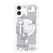 iPhone 16 Case Spigen Ultra Hybrid Magfit - Zero One White