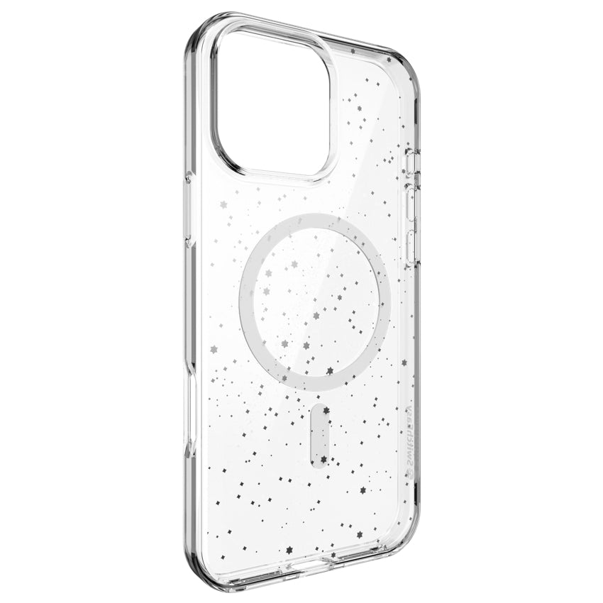 SWITCHEASY Cosmos 3D Pattern MagSafe Case for iPhone 16 Pro Max - Starlight