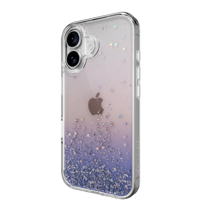 iPhone 16 Case Switcheasy Starfield 3D Glitter - Twilight