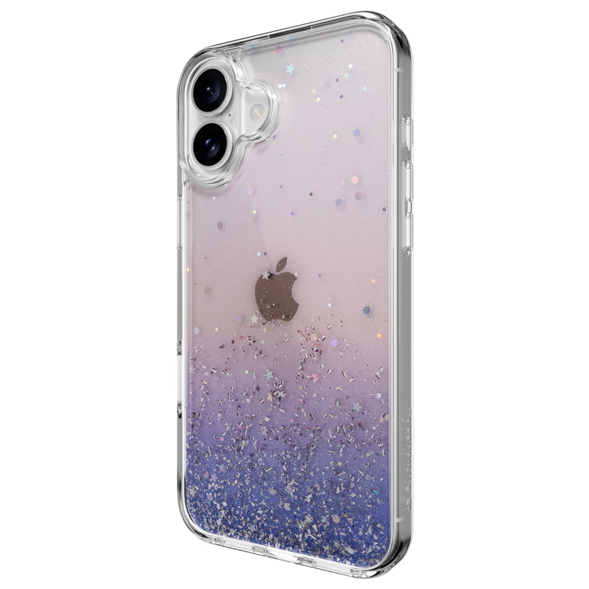 iPhone 16 Plus Case Switcheasy Starfield 3D Glitter - Twilight