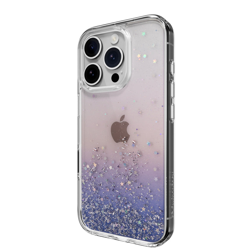 iPhone 16 Pro Case Switcheasy Starfield 3D Glitter - Twilight