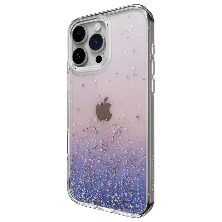 iPhone 16 Pro Max Case Switcheasy Starfield 3D Glitter - Twilight