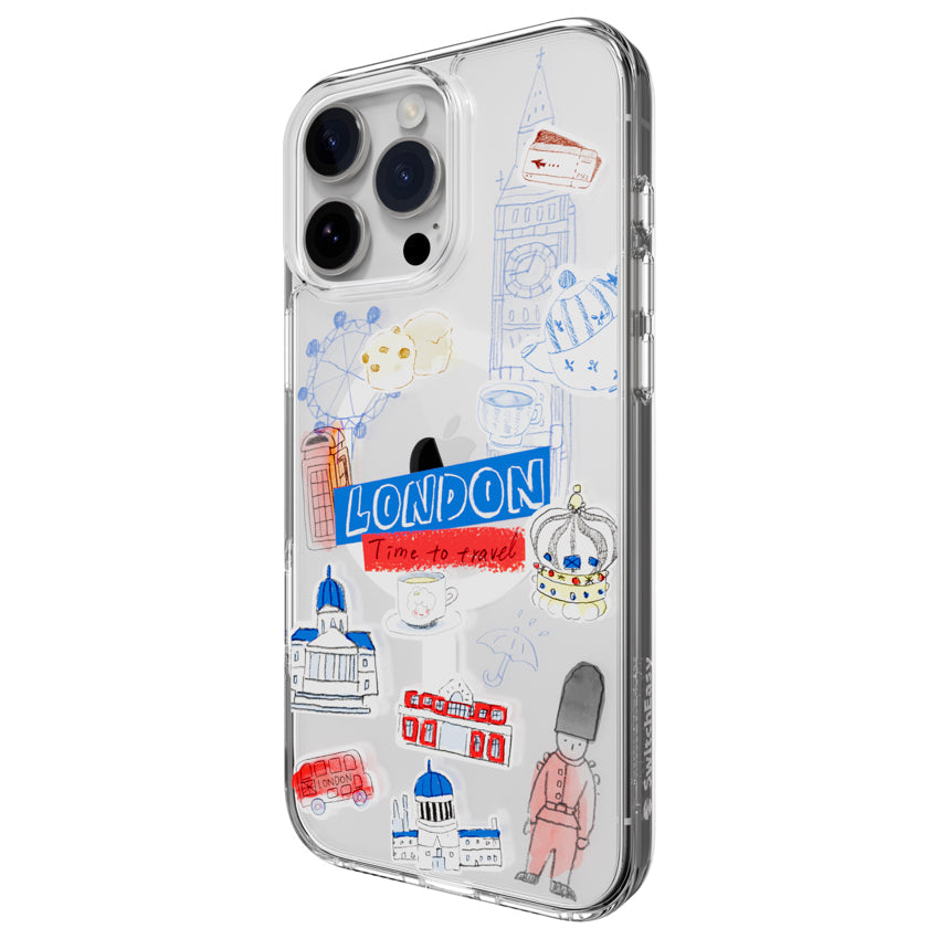 iPhone 16 Pro Max Case Switcheasy Style MagSafe Case - London