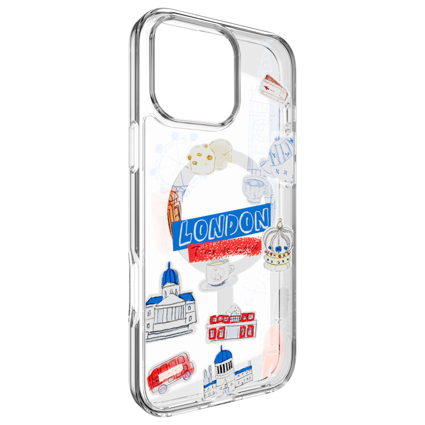 iPhone 16 Pro Max Case Switcheasy Style MagSafe Case - London