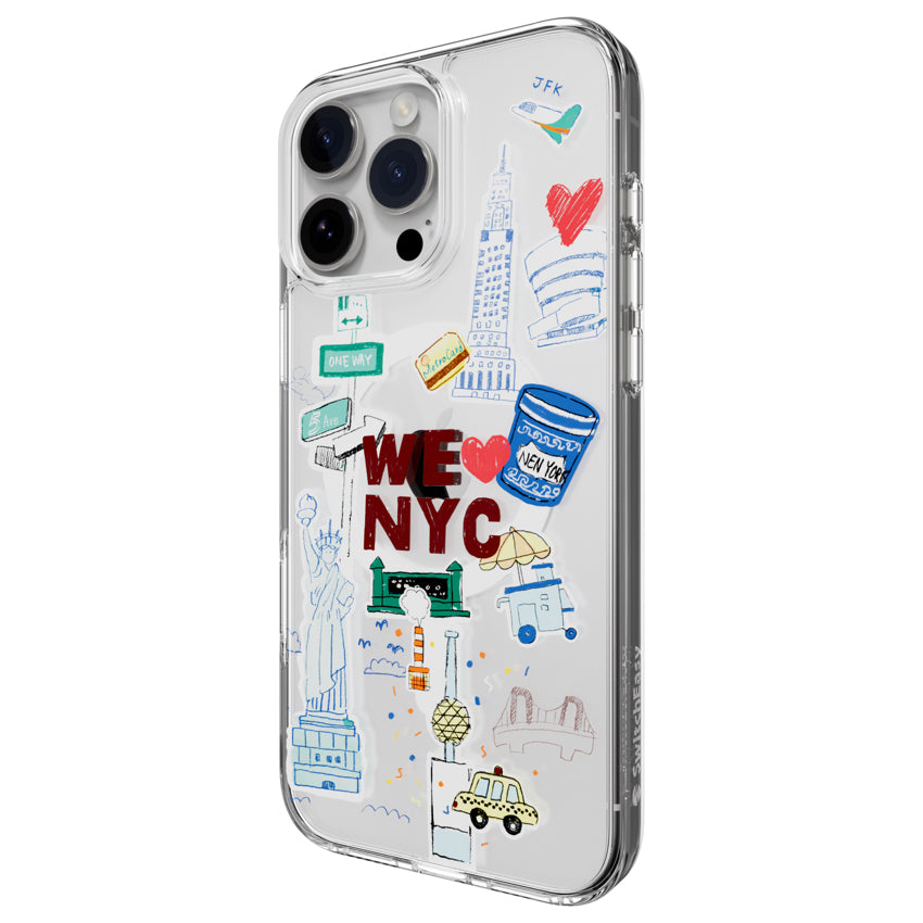 SWITCHEASY Style MagSafe case for iPhone 16 Pro Max - New York