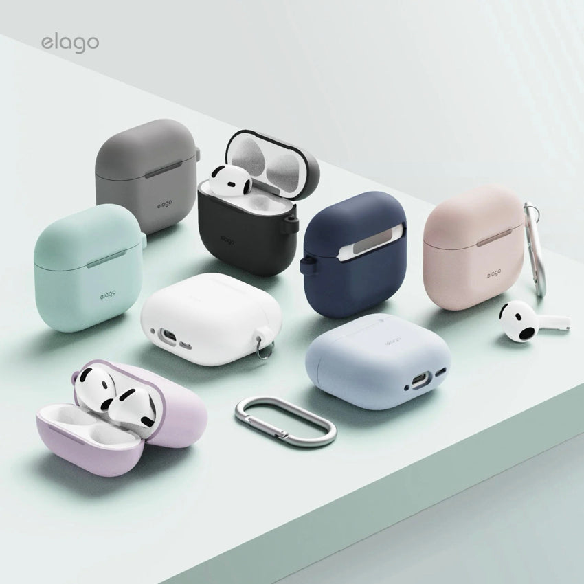 Elago Silicone Hang case for AirPods G4 - Black