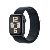 Apple Watch SE GPS + Cellular 40mm Midnight Aluminum Case with Midnight Sport Loop