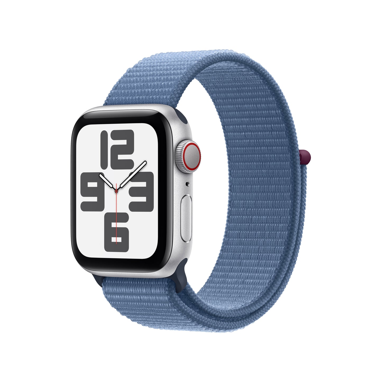 Apple Watch SE GPS + Cellular 40mm Midnight Aluminum Case with Midnight Sport Loop