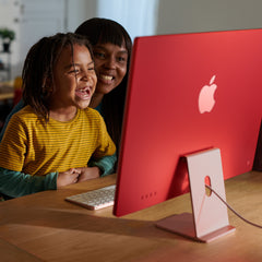 24-inch iMac with Retina 4.5K display: Apple M3 chip with 8‑core CPU and 8‑core GPU, 256GB SSD - Pink
