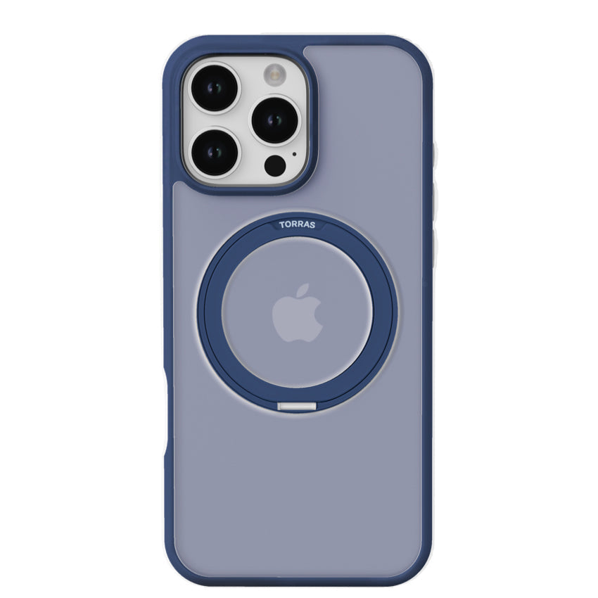 iPhone 16 Pro Case Torras Ostand Pro - Navy Blue
