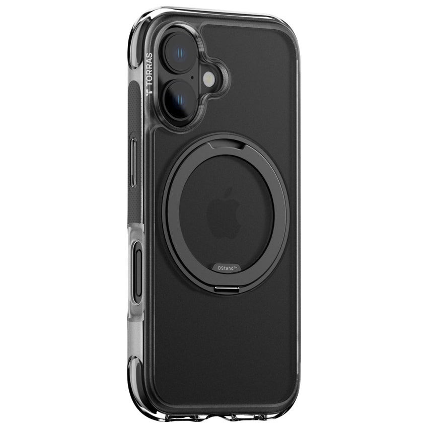 iPhone 16 Plus Case Torras Ostand R Air Series - Black