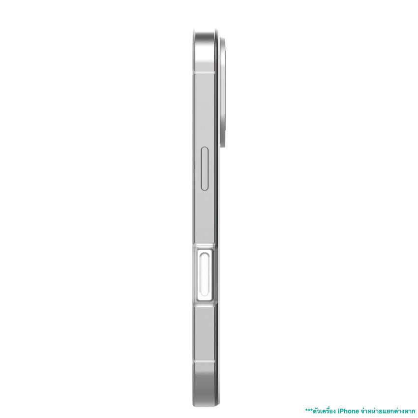 iPhone 16 Pro Case Uniu Ultra Aluminum Bumper - Titanium White