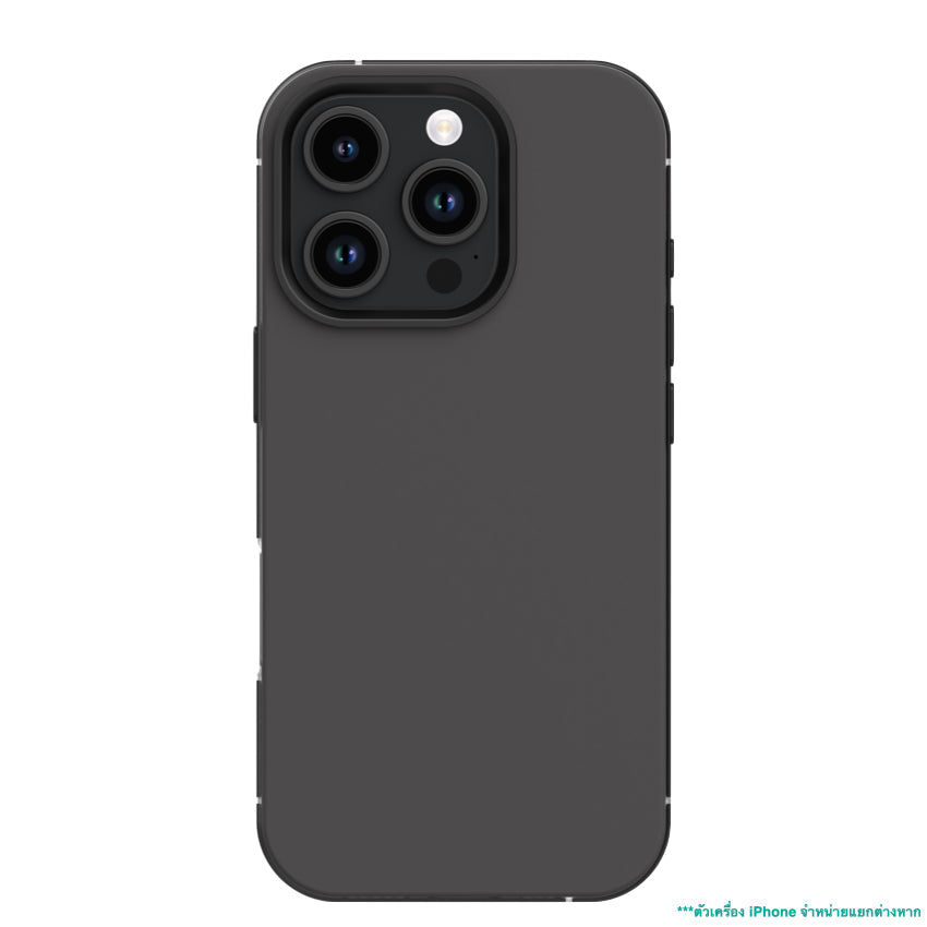 iPhone 16 Pro Case Uniu Ultra Aluminum Bumper - Titanium Black