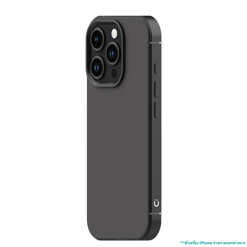 iPhone 16 Pro Case Uniu Ultra Aluminum Bumper - Titanium Black