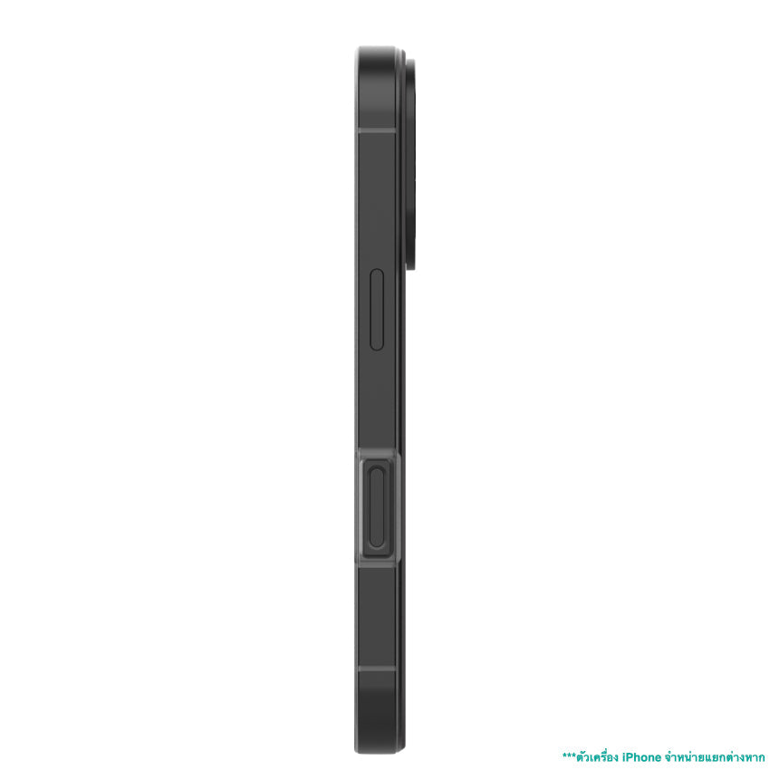iPhone 16 Pro Case Uniu Ultra Aluminum Bumper - Titanium Black