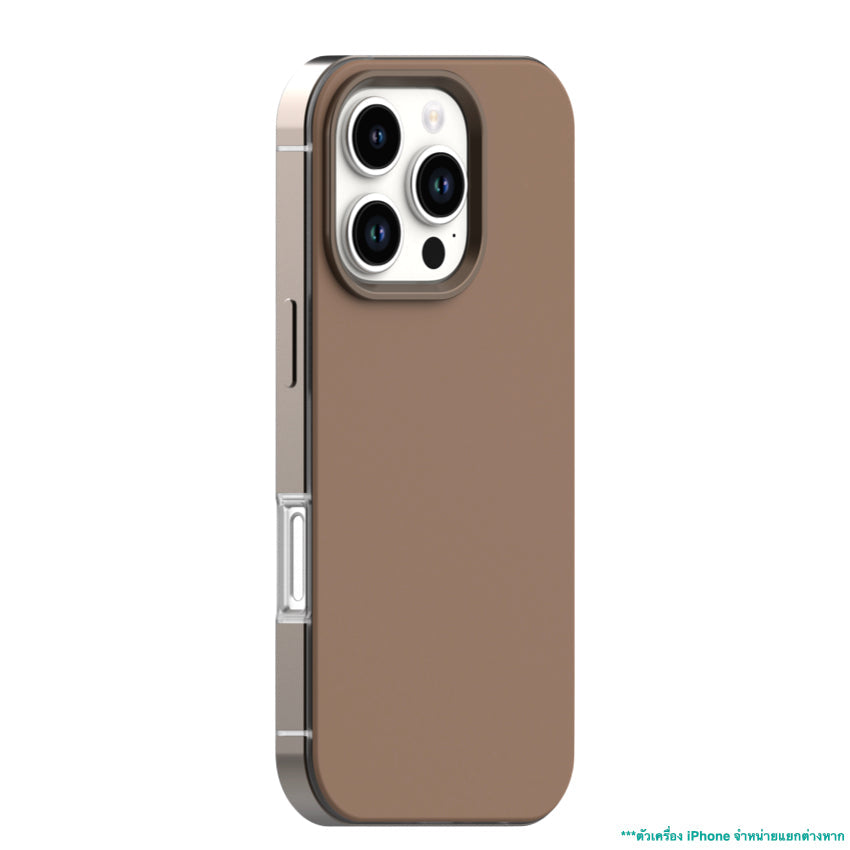 [CS]UNIU ULTRA Aluminum Bumper Case for iPhone 16 Pro - Titanium Bronze