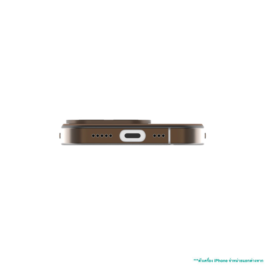 [CS]UNIU ULTRA Aluminum Bumper Case for iPhone 16 Pro - Titanium Bronze