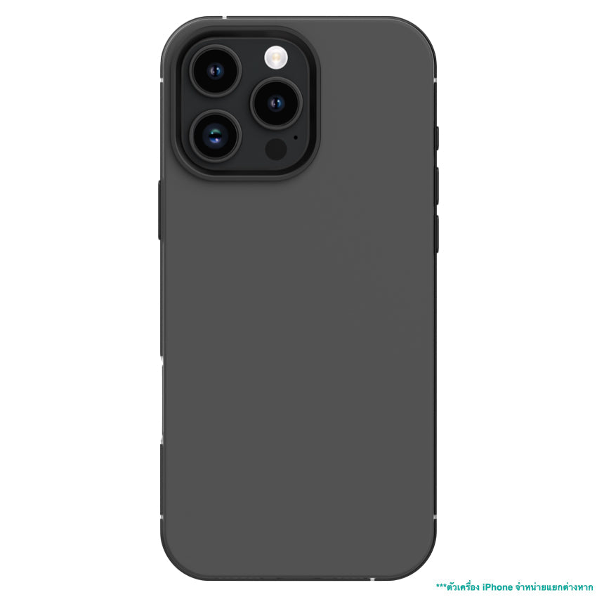 iPhone 16 Pro Max Case Uniu Ultra Aluminum Bumper - Titanium Black