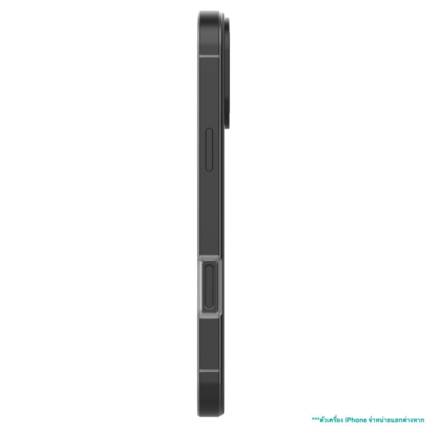 iPhone 16 Pro Max Case Uniu Ultra Aluminum Bumper - Titanium Black
