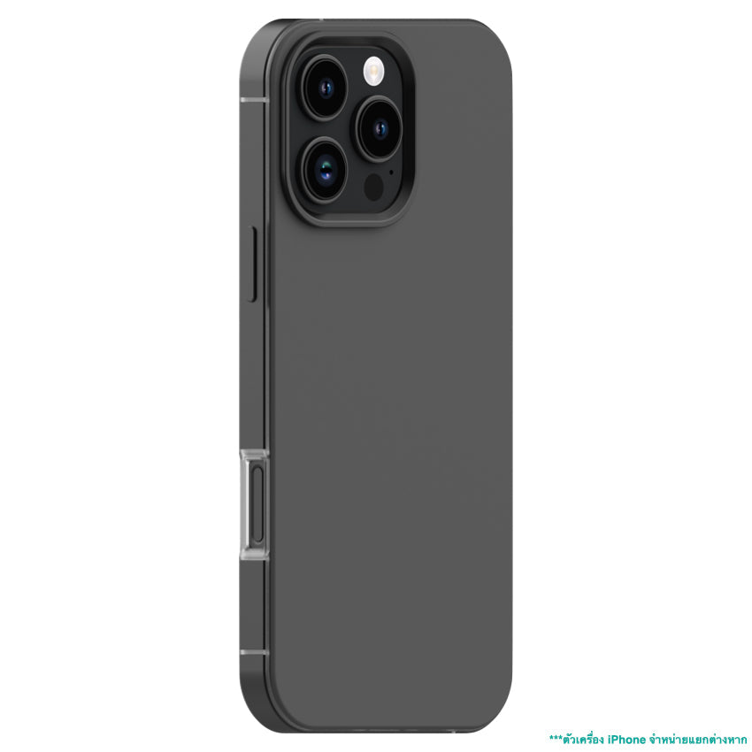 iPhone 16 Pro Max Case Uniu Ultra Aluminum Bumper - Titanium Black