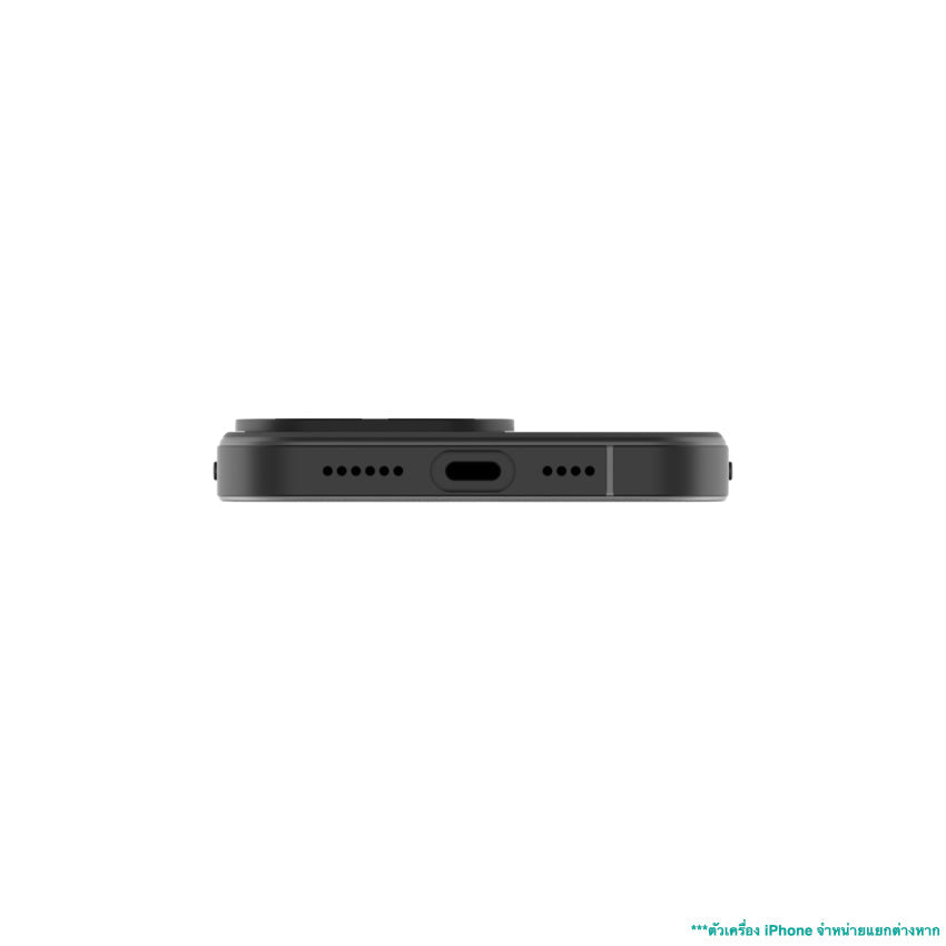 iPhone 16 Pro Max Case Uniu Ultra Aluminum Bumper - Titanium Black