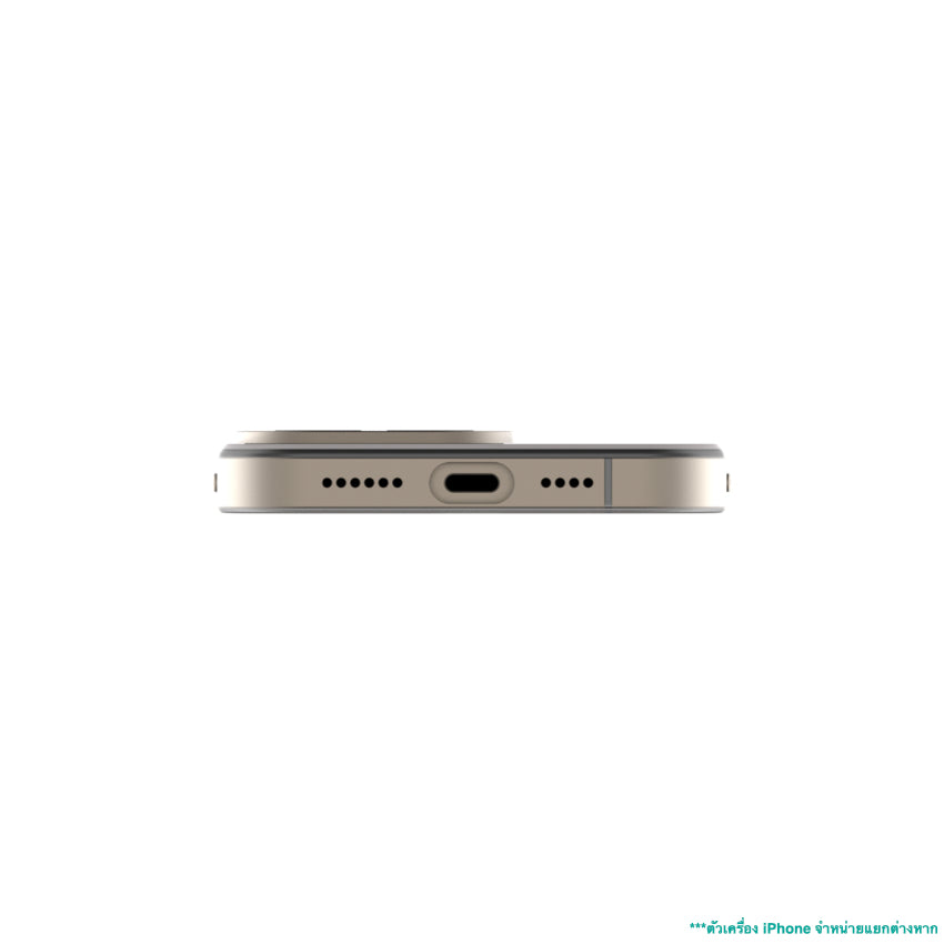 iPhone 16 Pro Max Case Uniu Ultra Aluminum Bumper - Titanium Gray
