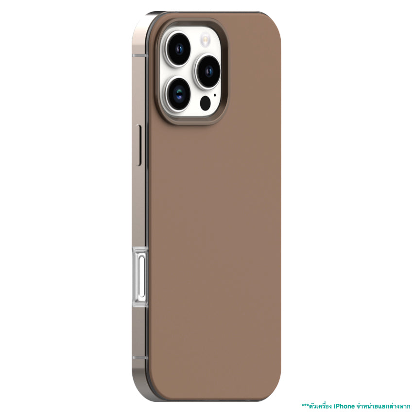 iPhone 16 Pro Max Case Uniu Ultra Aluminum Bumper - Titanium Bronze