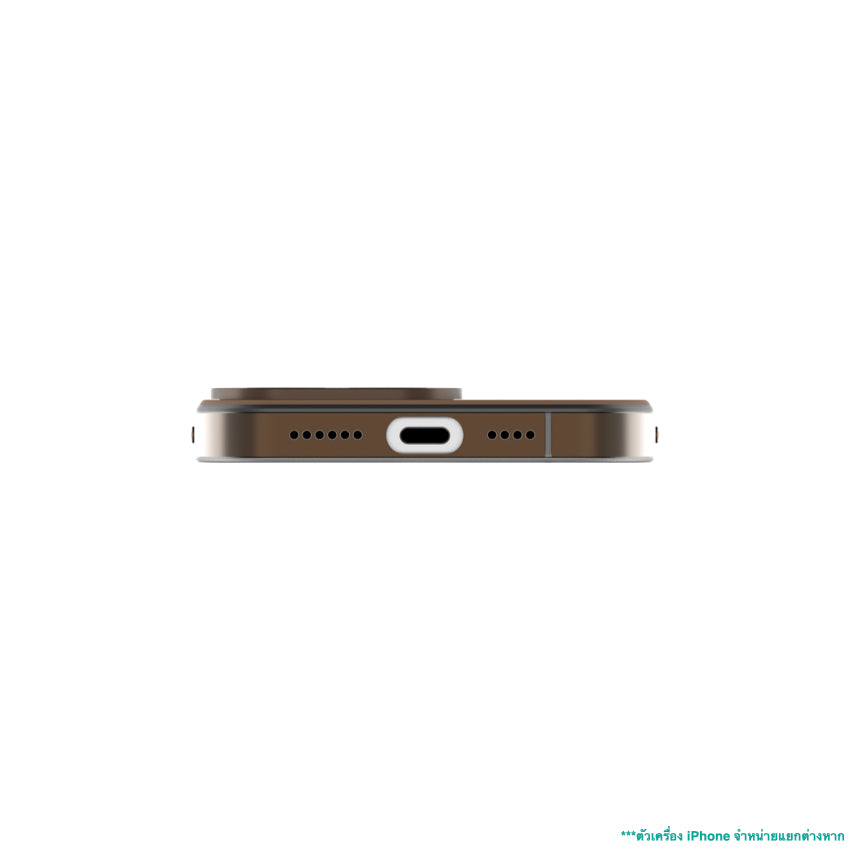 iPhone 16 Pro Max Case Uniu Ultra Aluminum Bumper - Titanium Bronze