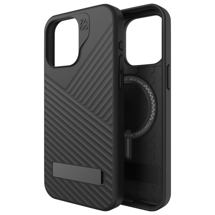 ZAGG Denali Snap with Kickstand for iPhone 15 Pro Max - Black