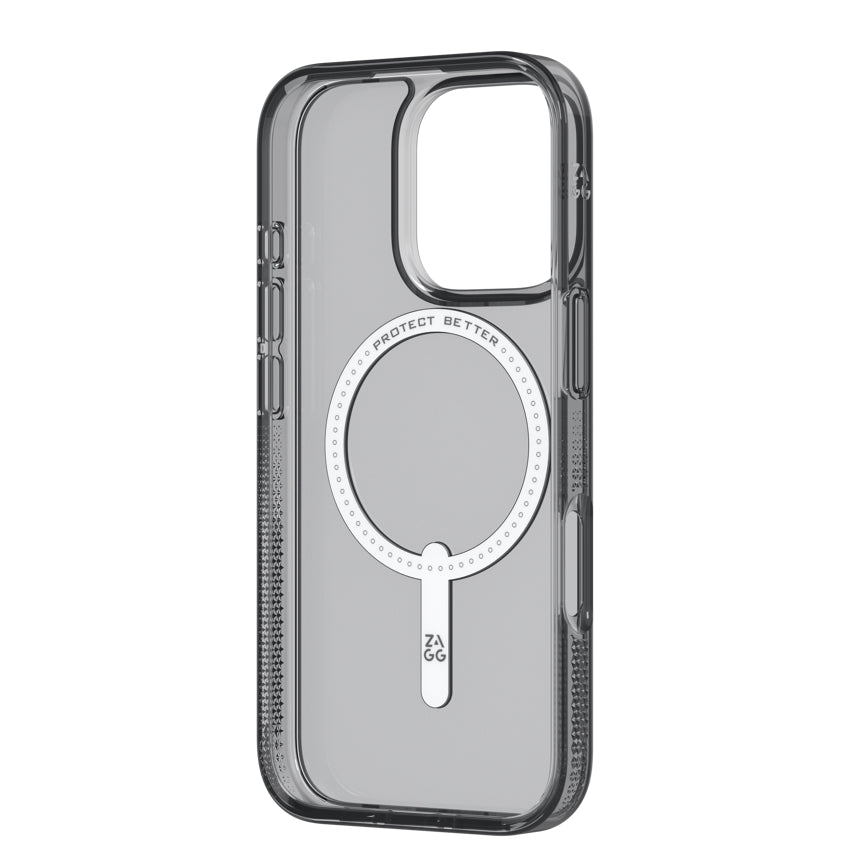 iPhone 16 Pro Case Zagg Essential Snap - Smoky