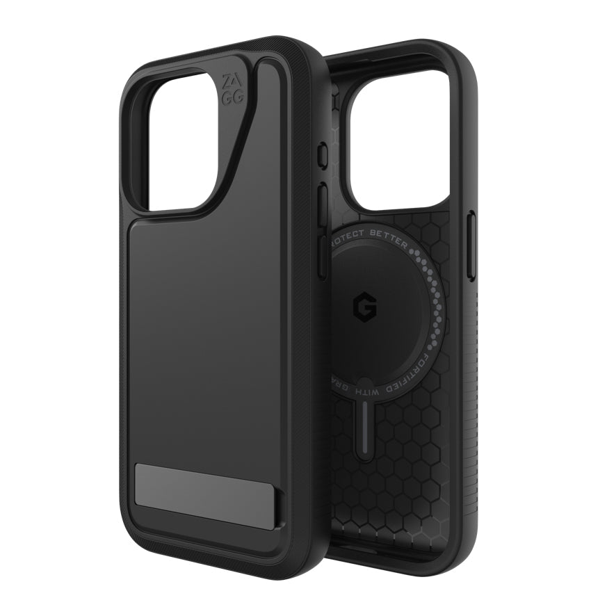 ZAGG Everest Snap with Kickstand for iPhone 15 Pro - Black