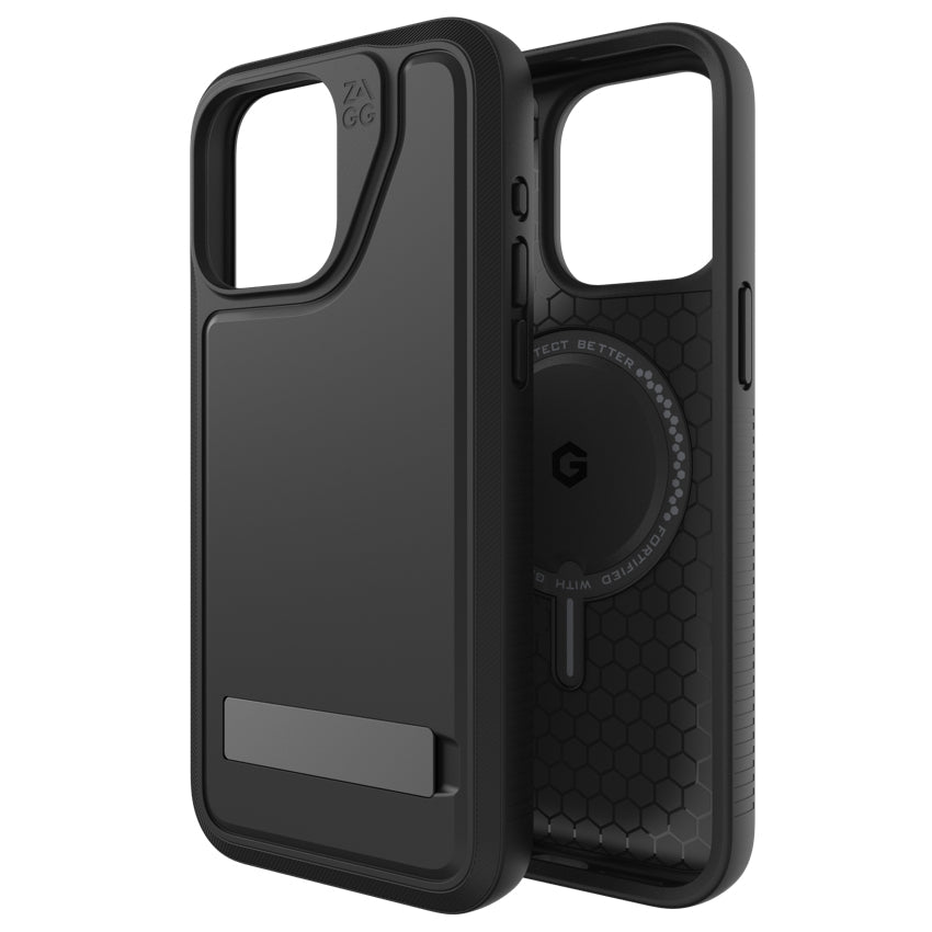 ZAGG Everest Snap with Kickstand for iPhone 15 Pro Max - Black