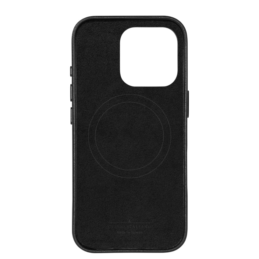 Alto Clop Leather Magnetic Case for iPhone 16 Pro - Raven