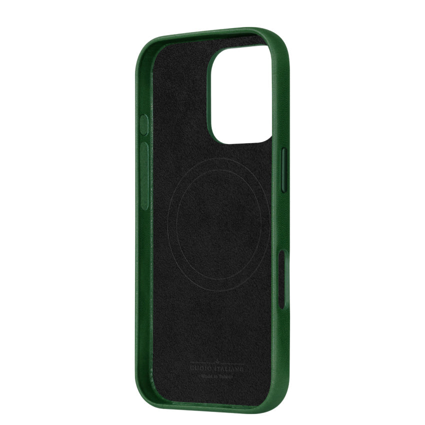 Alto Clop Leather Magnetic Case for iPhone 16 Pro - Forest