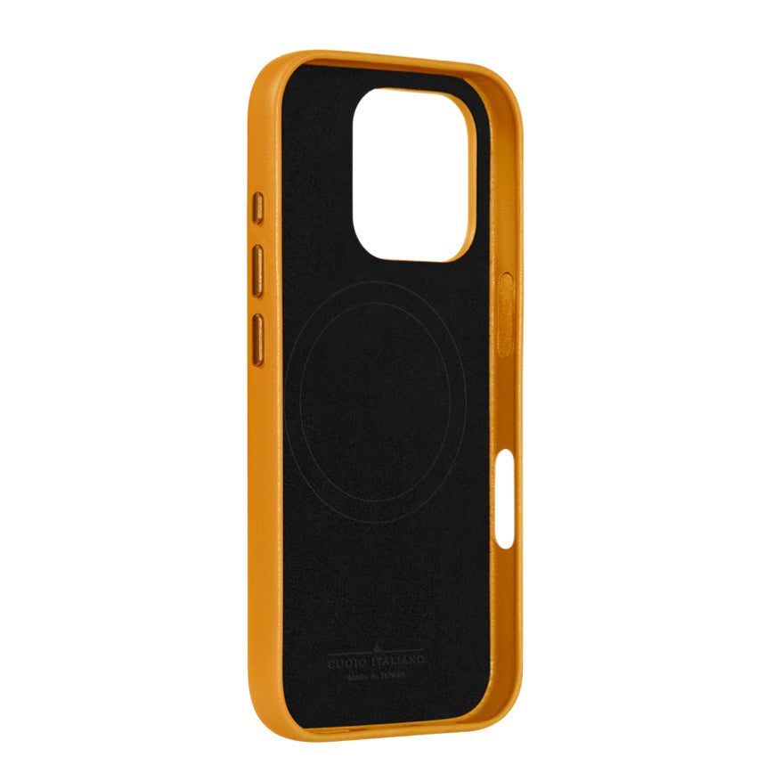 Alto Clop Leather Magnetic Case for iPhone 16 Pro - Caramel