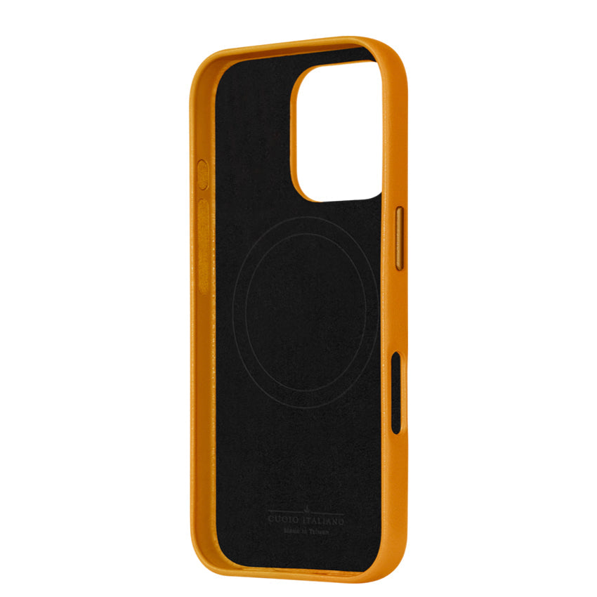 Alto Clop Leather Magnetic Case for iPhone 16 Pro - Caramel