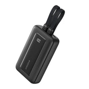 Anker Zolo Power Bank [10K 30W Built-in USB-C and Lighting Cable] - Black