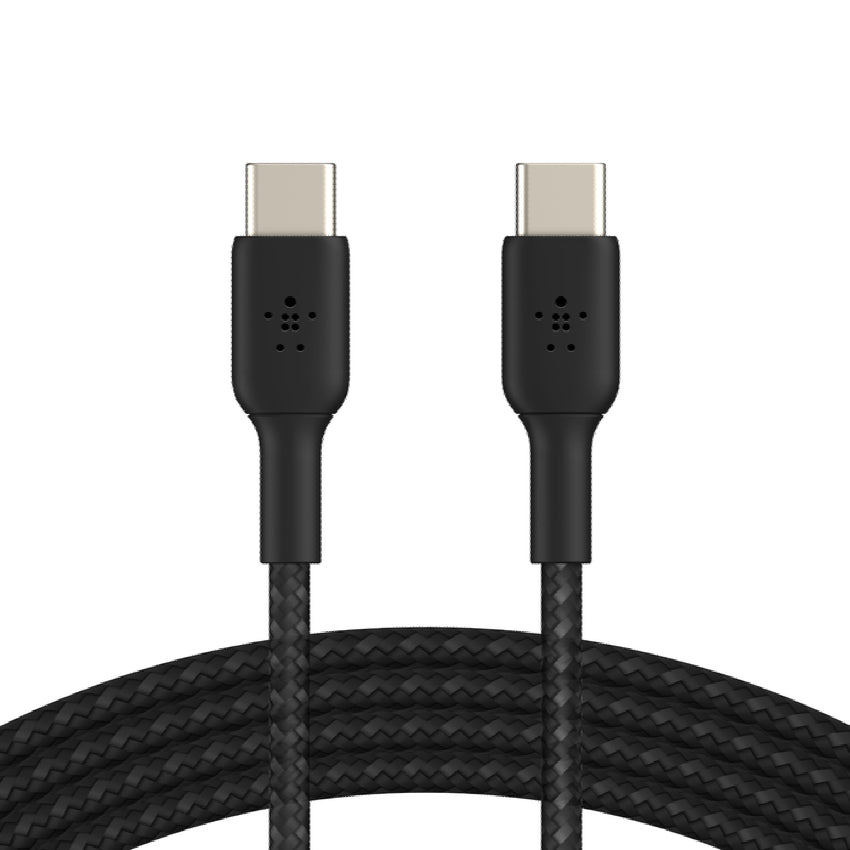 BELKIN BOOST CHARGE Braided USB-C to C Cable 60W 1M - Black