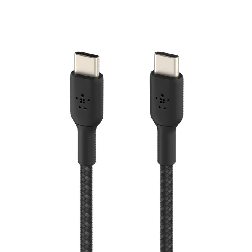 BELKIN BOOST CHARGE Braided USB-C to C Cable 60W 1M - Black