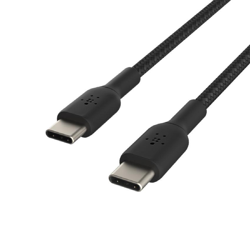 BELKIN BOOST CHARGE Braided USB-C to C Cable 60W 1M - Black