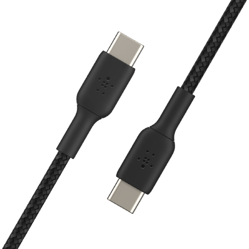 BELKIN BOOST CHARGE Braided USB-C to C Cable 60W 1M - Black