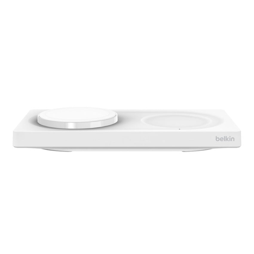 BELKIN BOOST CHARGE MagSafe 2 in 1 Wireless Charging Pad - White