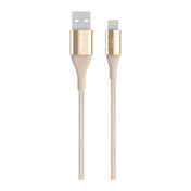 BELKIN DuraTek Lightning Sync and Charge Braided Cable 1.2M - Gold